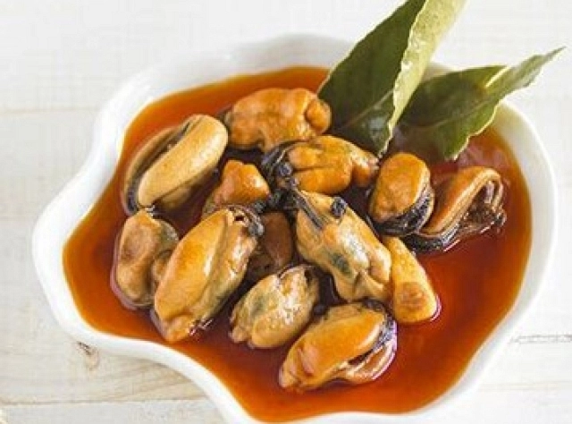 Mejillones de las Rías Gallegas en Escabeche Oliva 6/8 OL-120